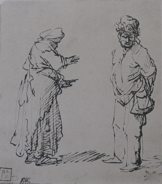 Beggar Man and Woman